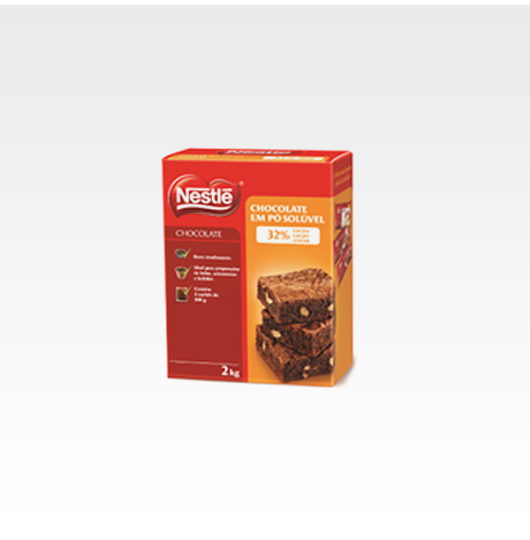 Chocolate em Pó Soluvel 32%